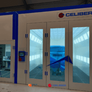 Lackierkabine Analog 8 Meter Celiber-Nord-Lackierkabine24 GmbH Lackierkabine für Autolackierung 8 Meter.