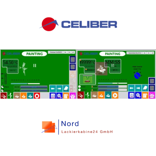 lackierkabine infrarot-Nord Lackierkabine24 GmbH-CELECOTHERM CELIBER endothermischen Platten