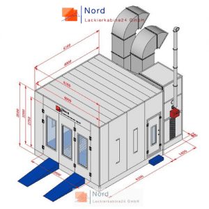 NL5000 4x4 Absaugung-Boden-Gas-Turbolüfter Schlüsselfertig-Qualitativ