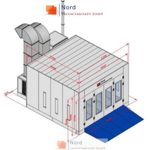 NL5000 5x5 Absaugung-Boden-Gas-Turbolüfter Schlüsselfertig-Qualitativ