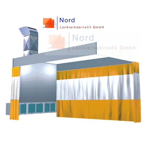 Angebot&nbsp;NL9200-7 Meter Rampe-PS-A1&nbsp;Lackierkabine+Vorbereitungsplatz&nbsp;Schl&uuml;sselfertige Lackierkabine+Qualitativ