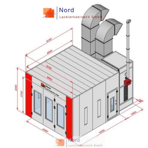 Angebot Lackierkabine anfrage Schlüsselfertige Lackierkabine+Qualitativ