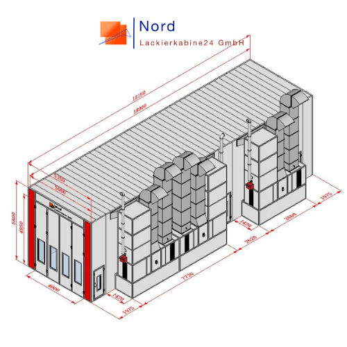 Lackieranlagen hersteller Schl&uuml;sselfertige Lackierkabine+Qualitativ