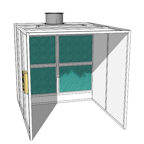 Lackierbox-selber-bauen Schlüsselfertige Lackierkabinen+Qualitativ
