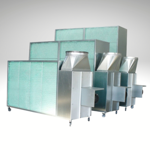 MOBILE ABSAUGANLAGE SERIE B+A MOBILE ABSAUGANLAGE SERIE B+A Schlüsselfertige Lackierkabinen+Qualitativ