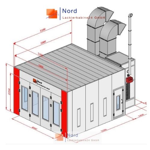 Absaugung lackierkabine filter Schl&uuml;sselfertige Lackierkabine+Qualitativ