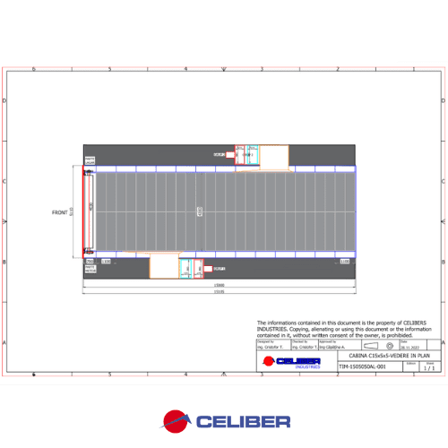 Celiber 20 Meter LKW Lackierkabine von
 Nord-Lackierkabine24 GmbH